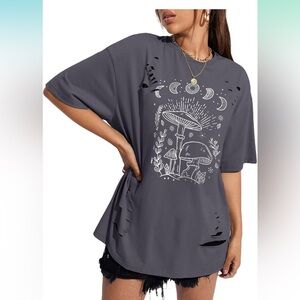 Distressed Graphic Tee